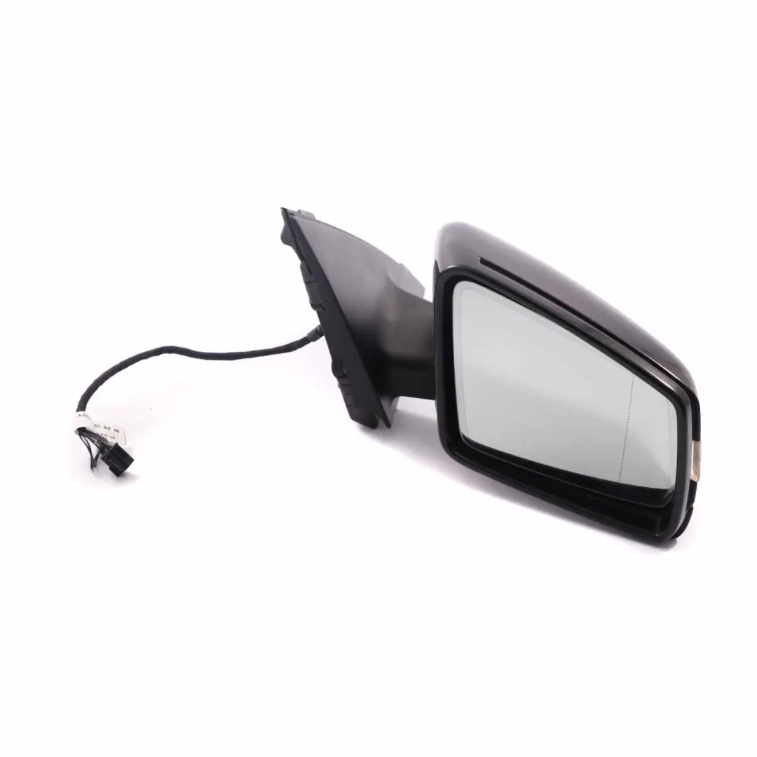 Mercedes W204 Coupe Wing Mirror Door Right O/S Outside Obsidian Black - 197