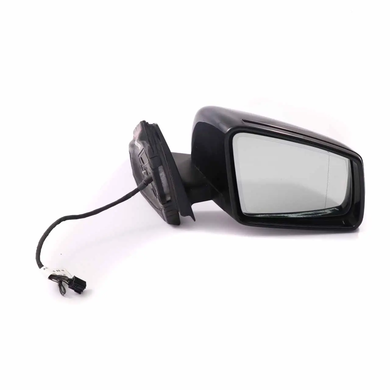 Mercedes W204 Coupe Wing Mirror Door Right O/S Outside Obsidian Black - 197