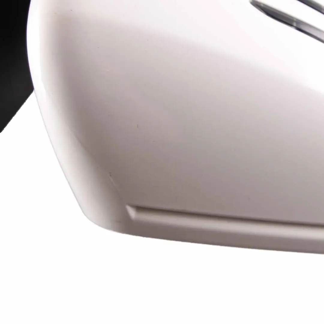 Mercedes W204 Coupe Wing Mirror Door Right O/S Power Fold Polar White - 149