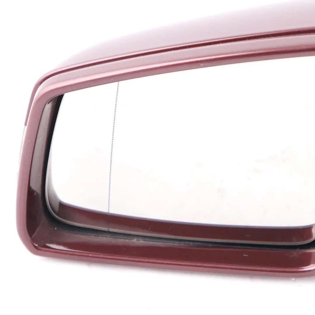 Mercedes W204 Wing Mirror Door Left N/S Power Fold Auto Dip Carneol Red - 544