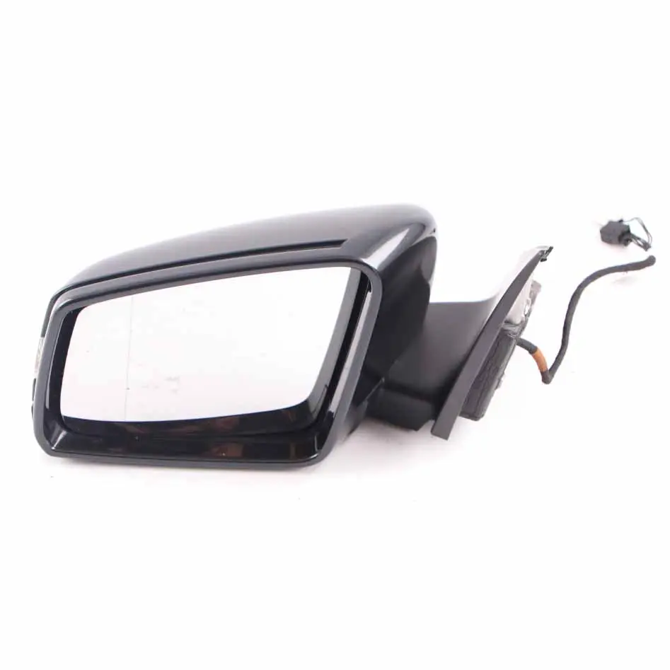 Mercedes W204 Wing Mirror Power Fold Auto Dip Door Left N/S Magnetite Black 183