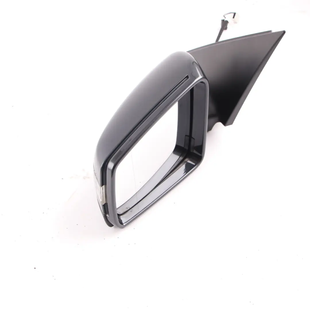 Mercedes W204 Wing Mirror Power Fold Auto Dip Door Left N/S Magnetite Black 183