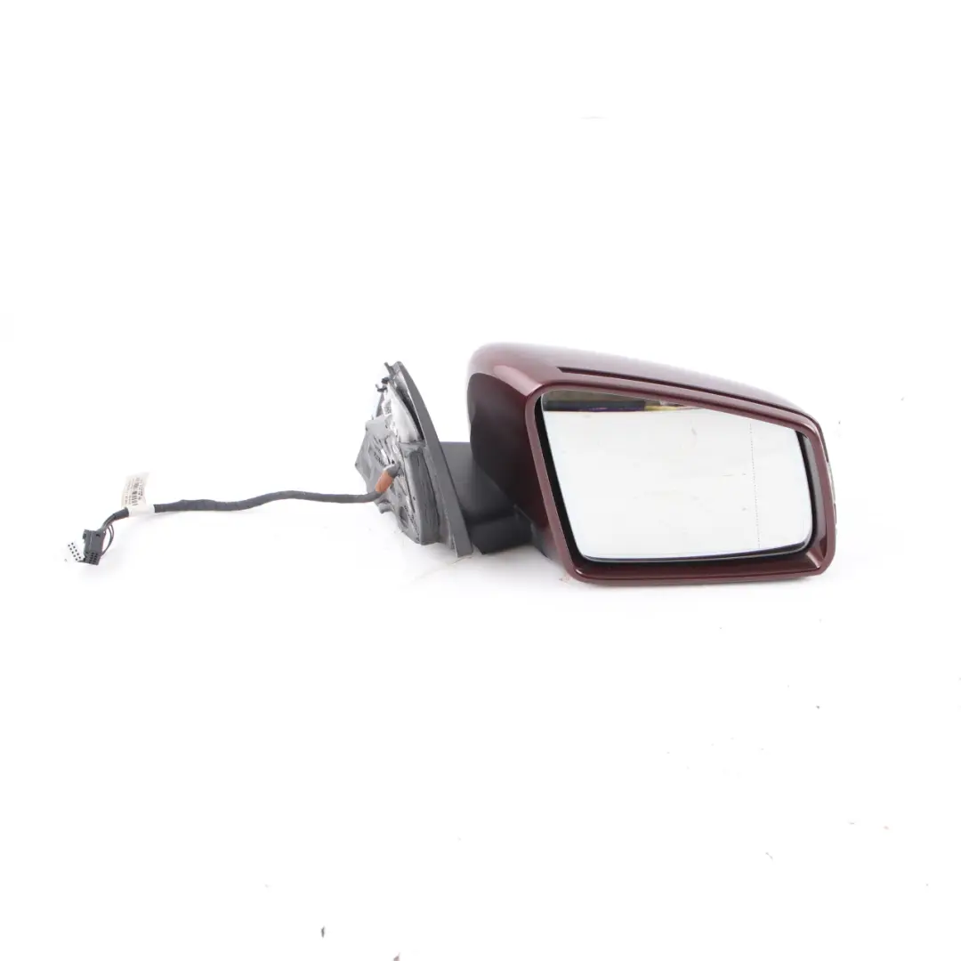 Mercedes W204 Wing Mirror Door Right O/S Power Fold Auto Dip Carneol Red - 544