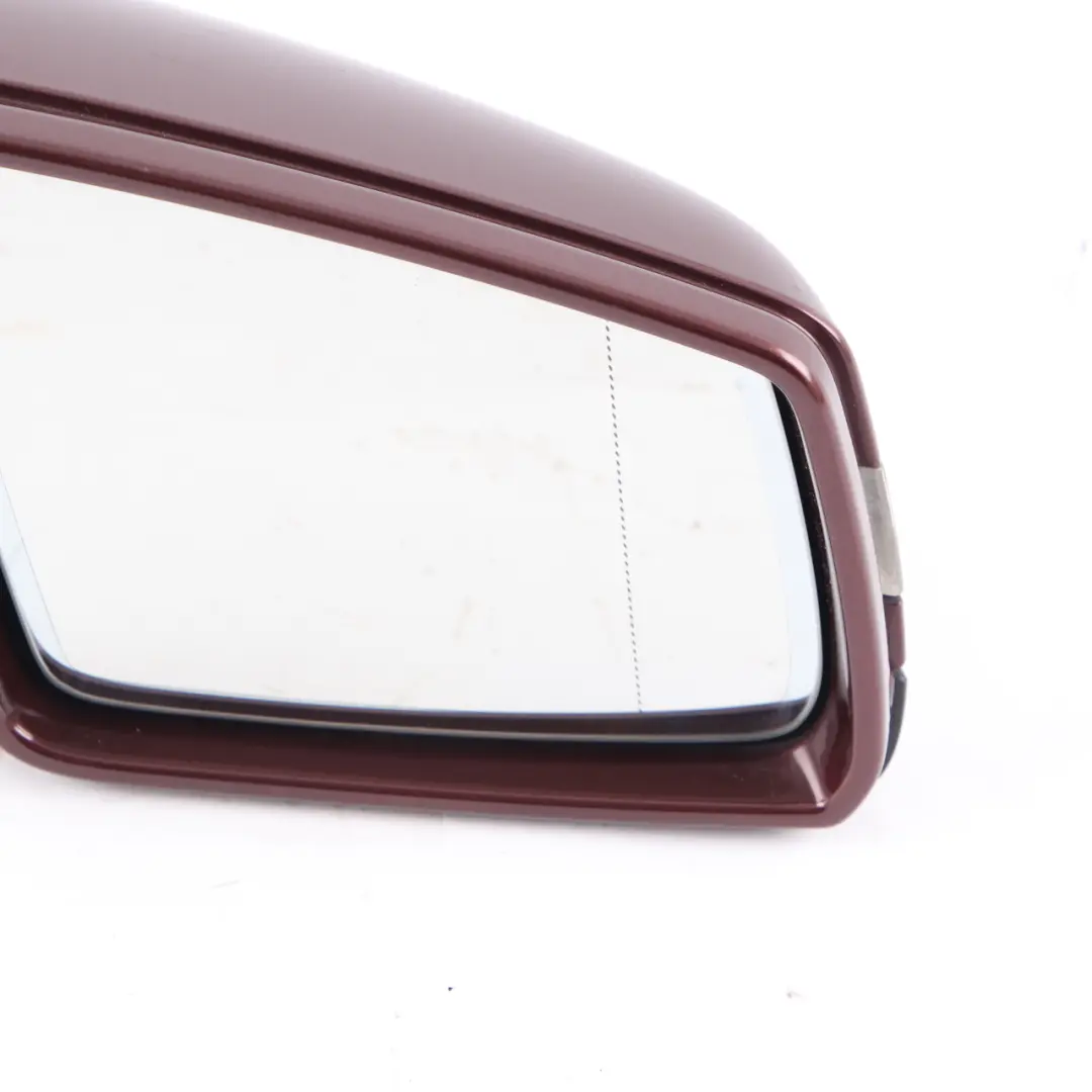 Mercedes W204 Wing Mirror Door Right O/S Power Fold Auto Dip Carneol Red - 544