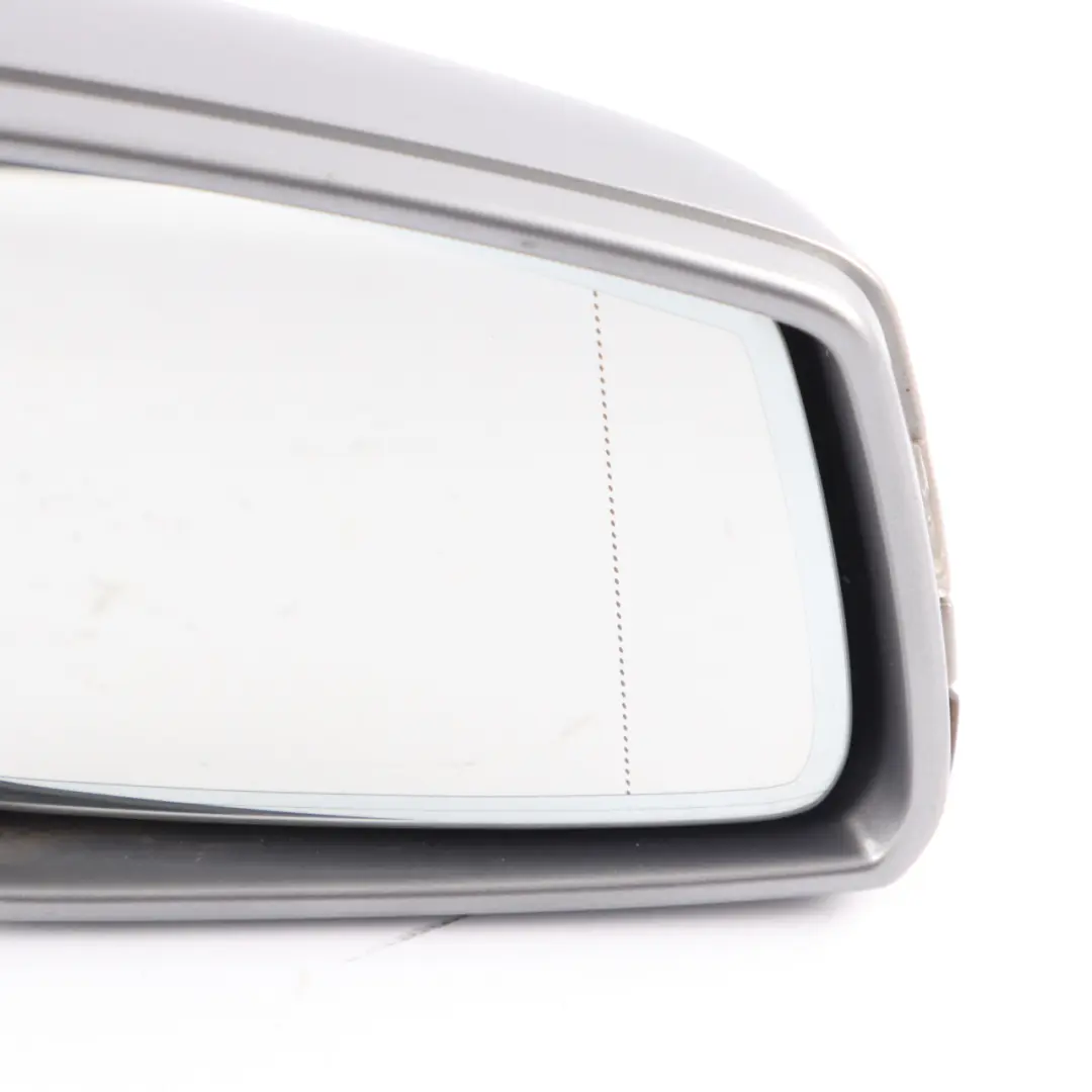 Mercedes W204 Wing Mirror Door Right O/S Power Fold Auto Dip Palladium Silver