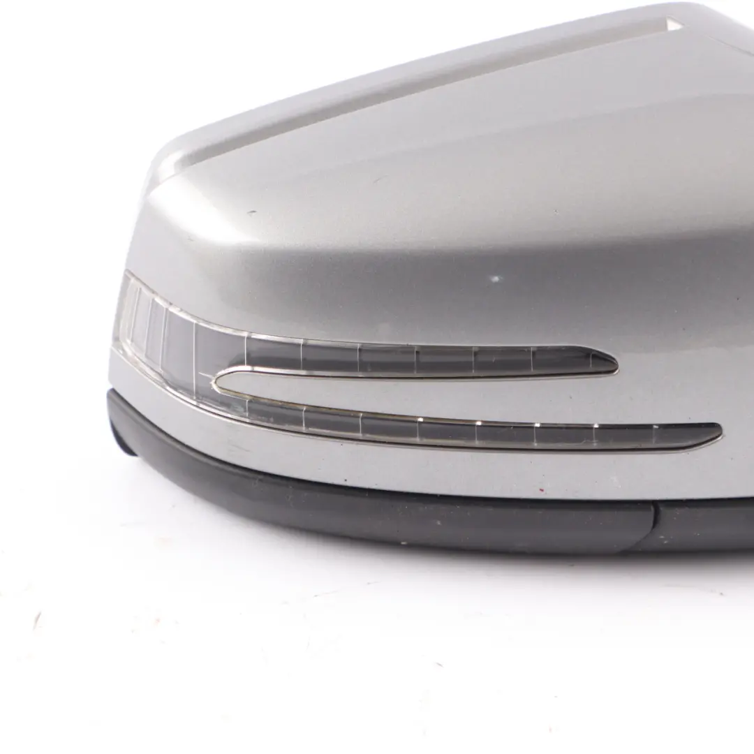 Mercedes W204 Wing Mirror Door Right O/S Power Fold Auto Dip Palladium Silver