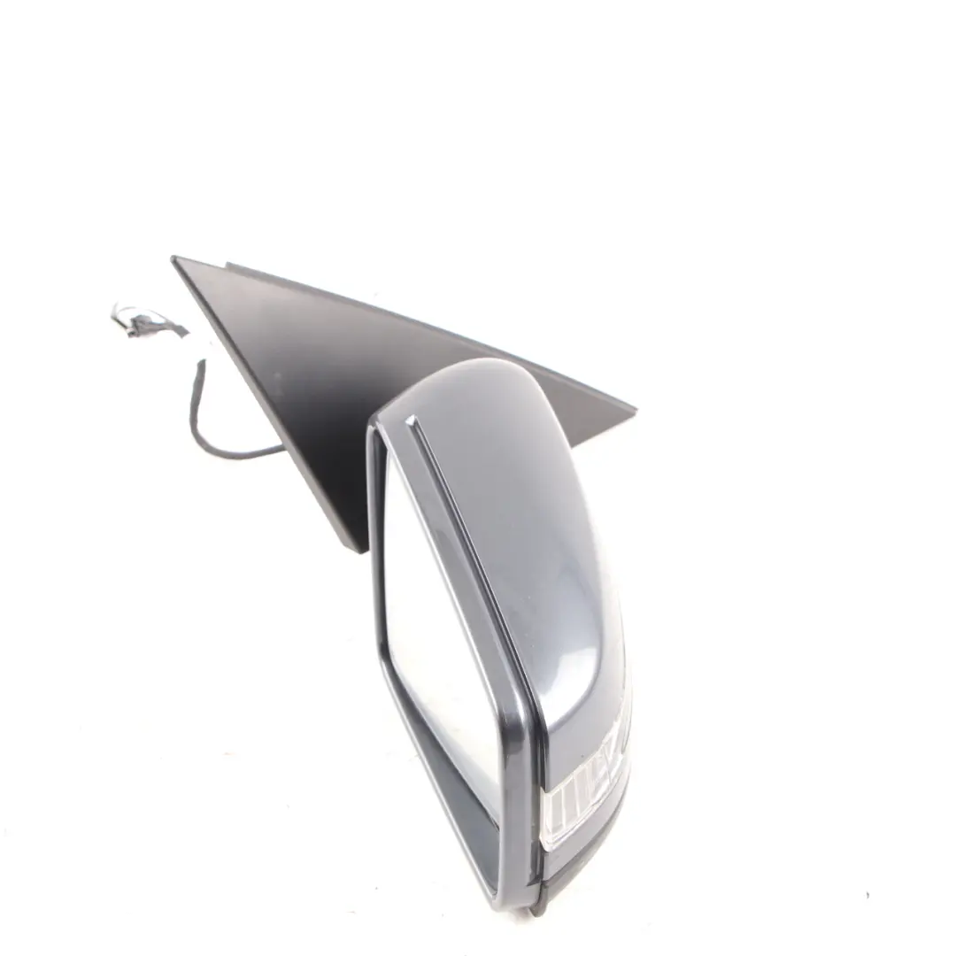 Mercedes W204 Wing Mirror Door Right O/S Power Fold Auto Dip Tenorite Grey - 755