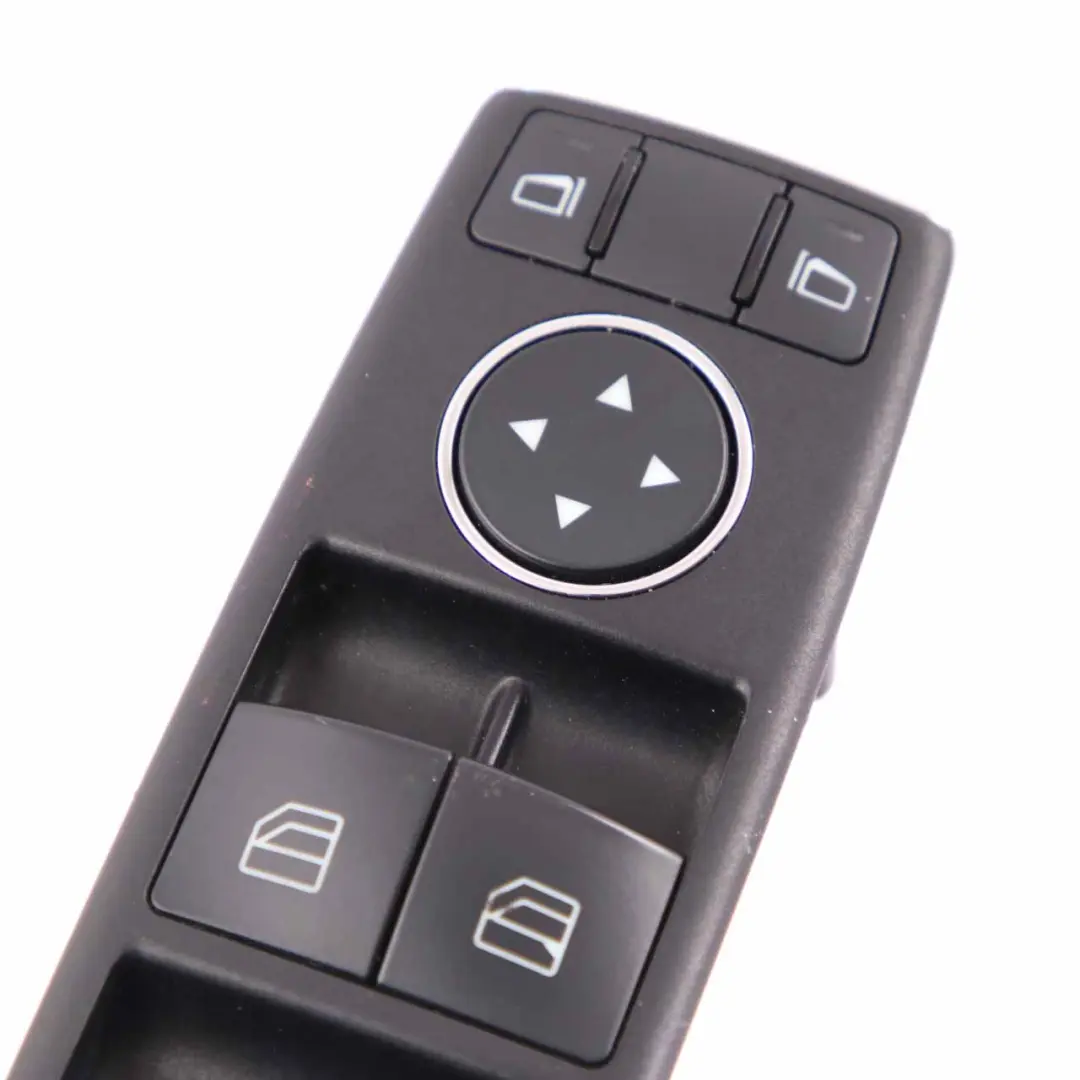 Lifter Switch Mercedes W204 C-Class Window Driver's Side Black A2048703458