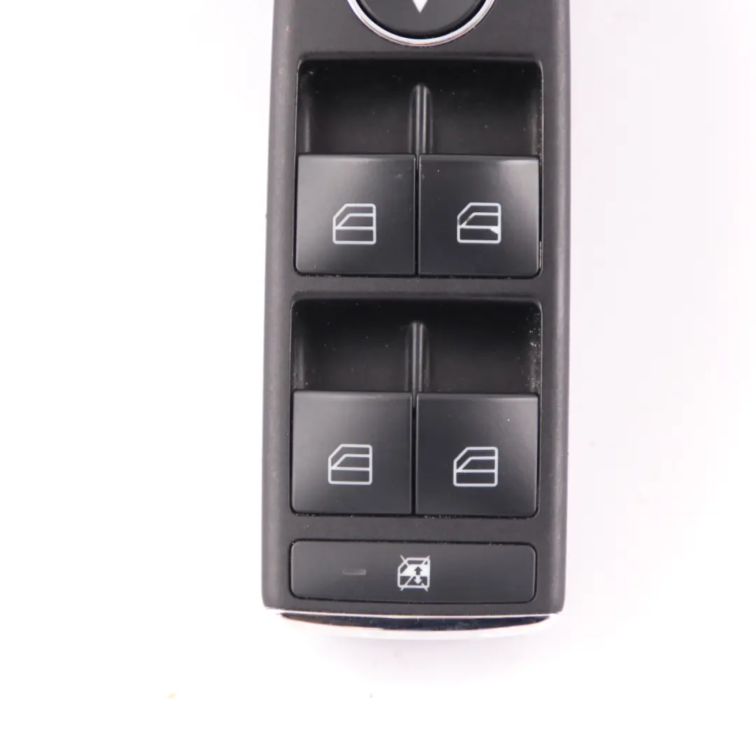 Lifter Switch Mercedes W204 C-Class Window Driver's Side Black A2048703458