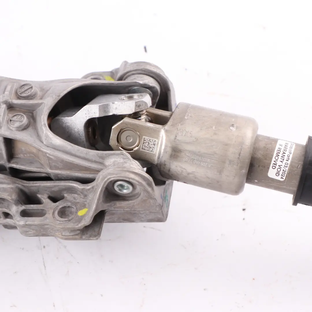 Mercedes W205 S205 C205 A205 Steering Column Adjustable Shaft Tube A2054606501