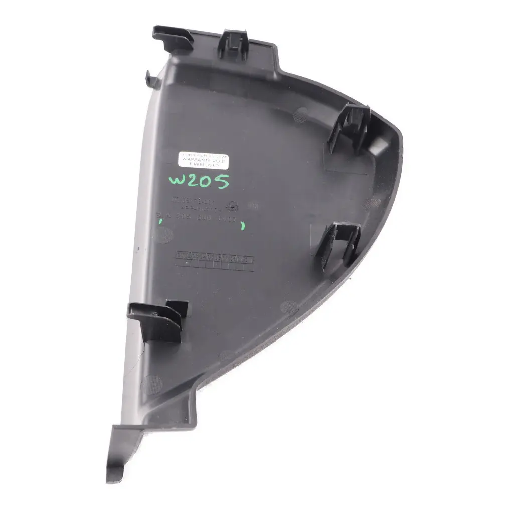 Trim Mercedes W205 Instrument Panel Front Cover Right O/S Black RHD A2056801407