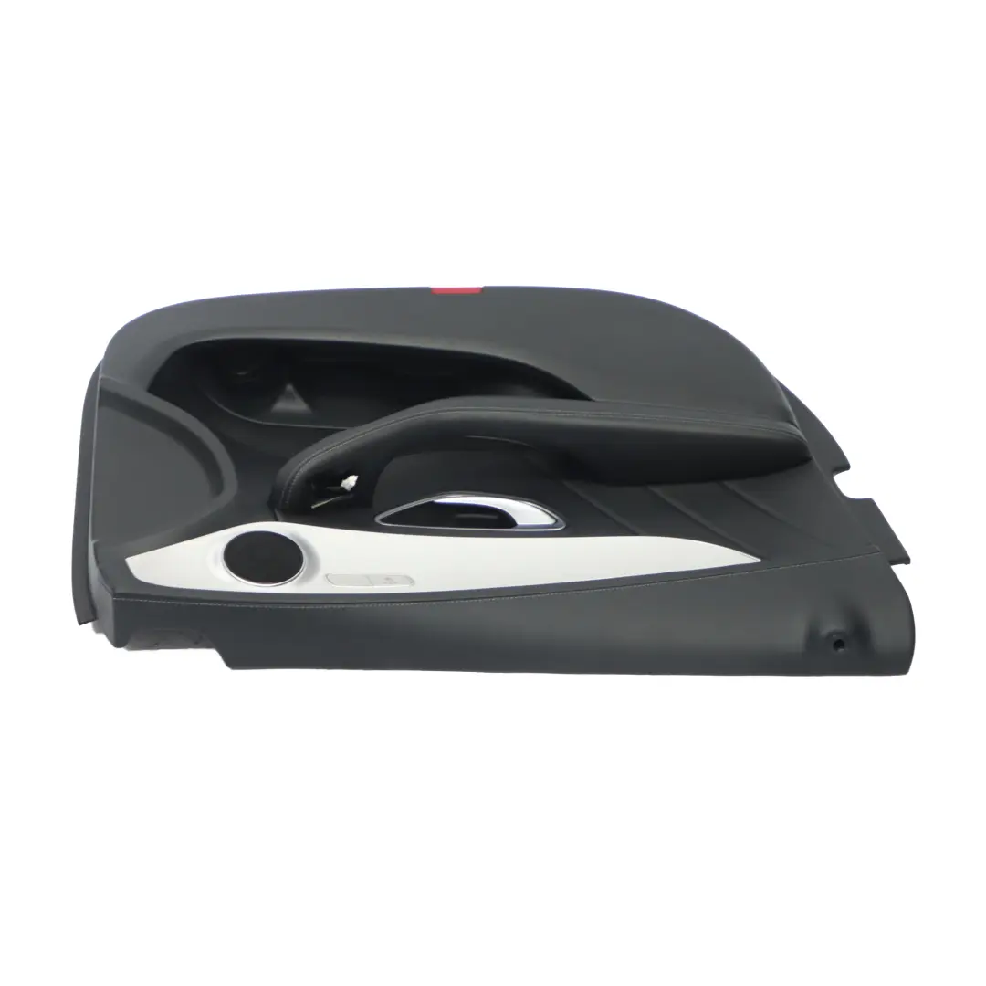 Mercedes W205 Door Card Front Left N/S Trim Panel Cover AMG Line Leather Black