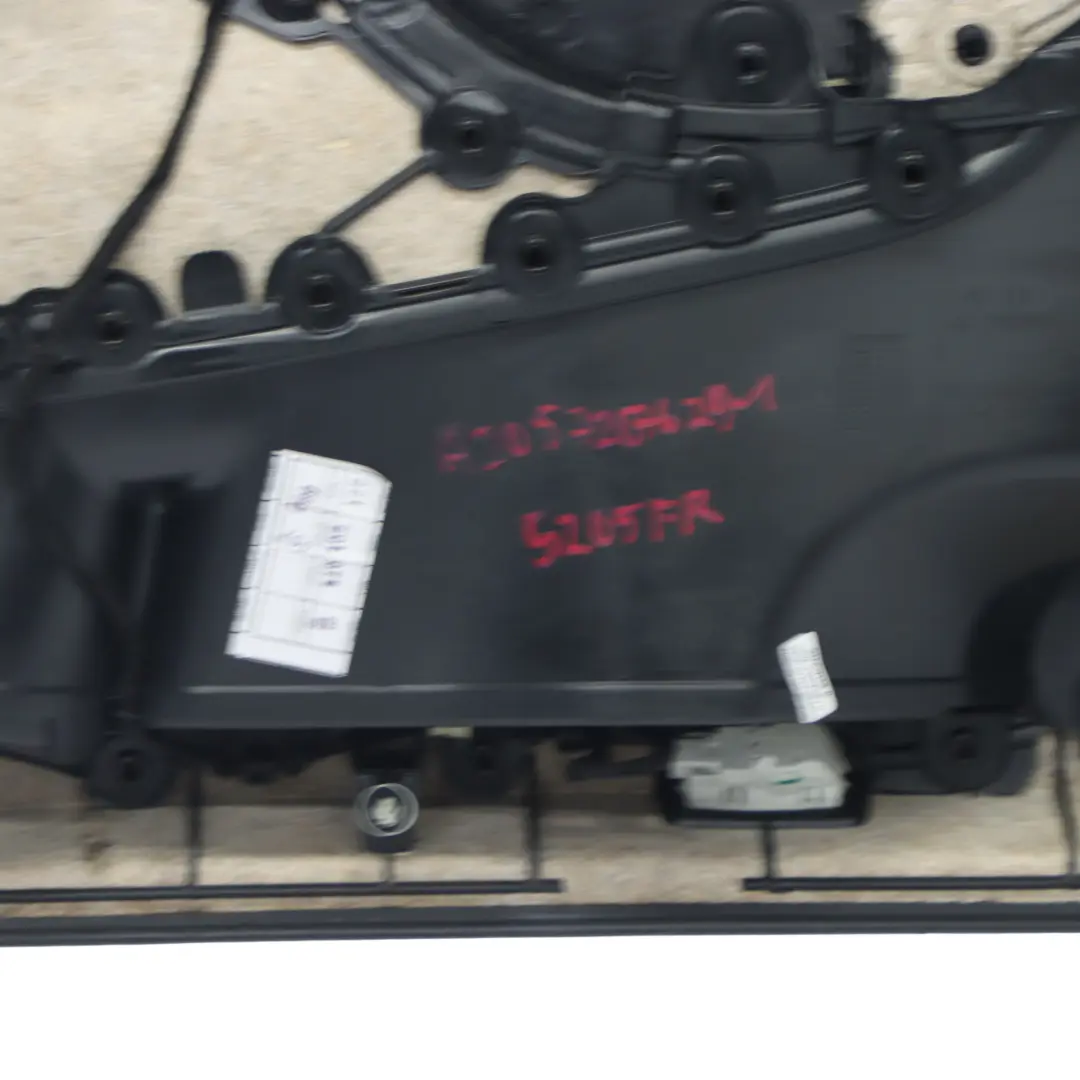 Mercedes W205 Door Card Front Left N/S Trim Panel Cover AMG Line Leather Black