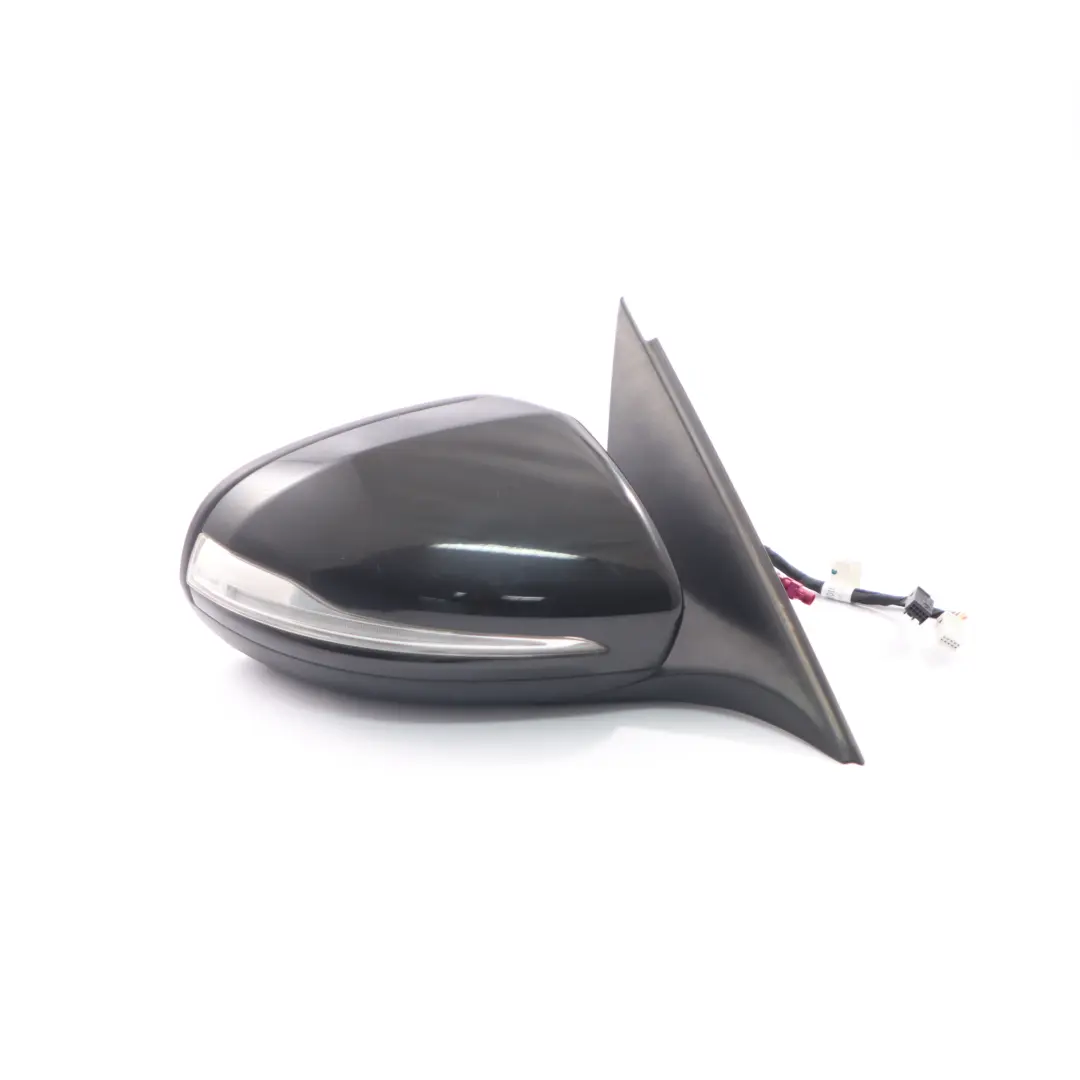 Mercedes W205 Wing Mirror Door Right O/S Outside Black