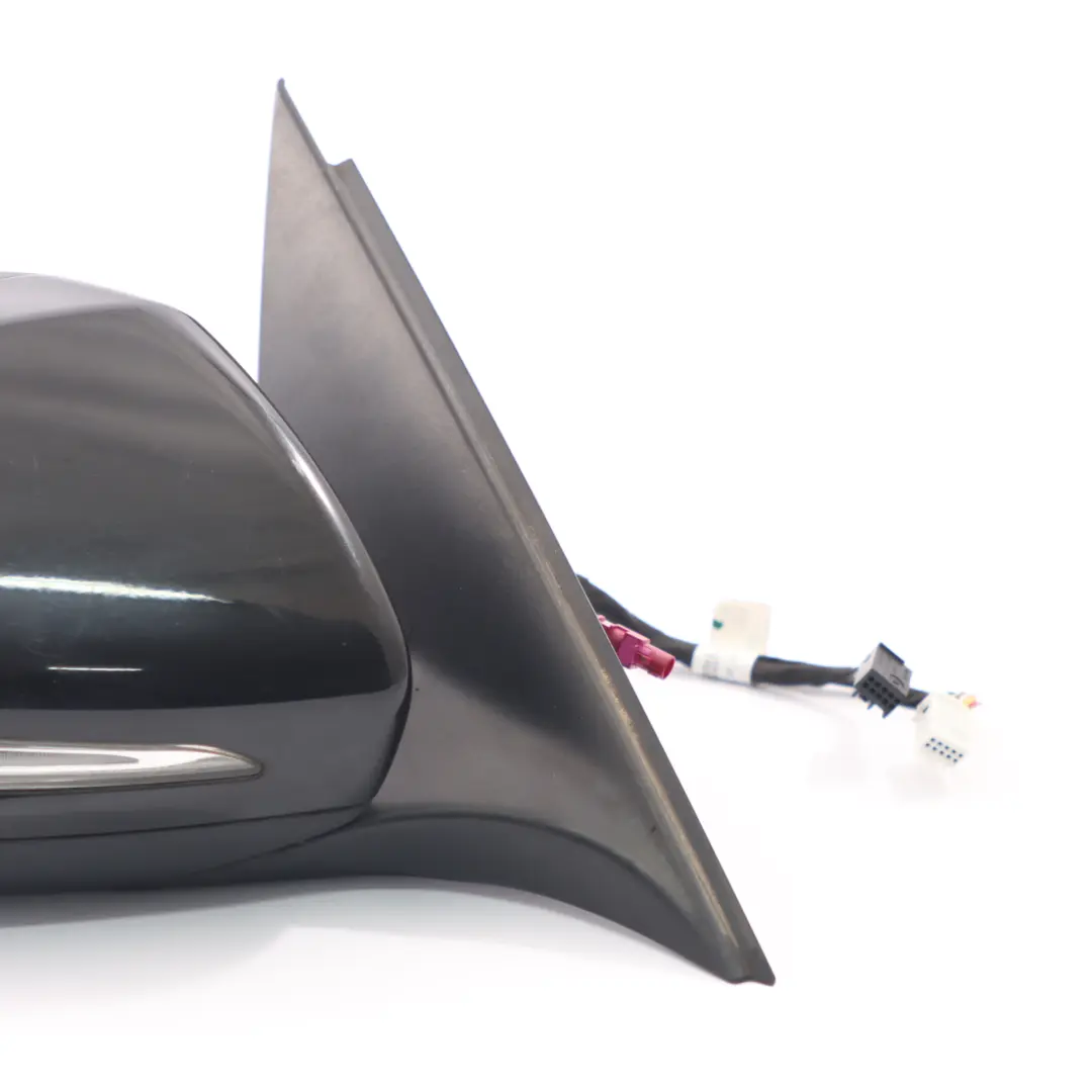 Mercedes W205 Wing Mirror Door Right O/S Outside Black