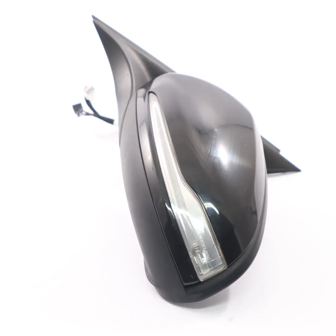 Mercedes W205 Wing Mirror Door Left N/S Outside Black