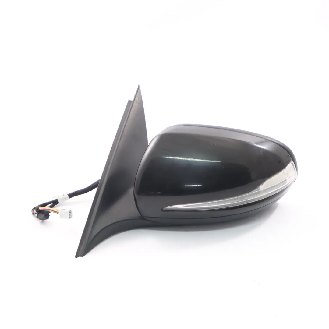 Mercedes W205 Wing Mirror Door Left N/S Outside Black