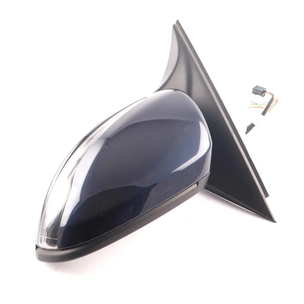 Mercedes W205 Wing Mirror Door Left N/S Outside Cavansite Blue Metallic - 890