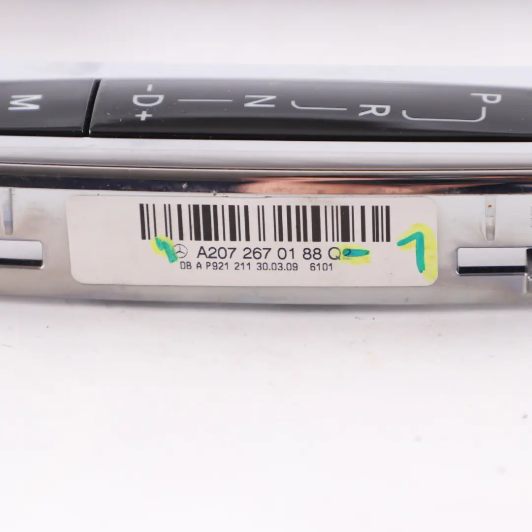 Mercedes C207 W207 Gear Selector Lever Cover Surround Trim Automatic A2072670188