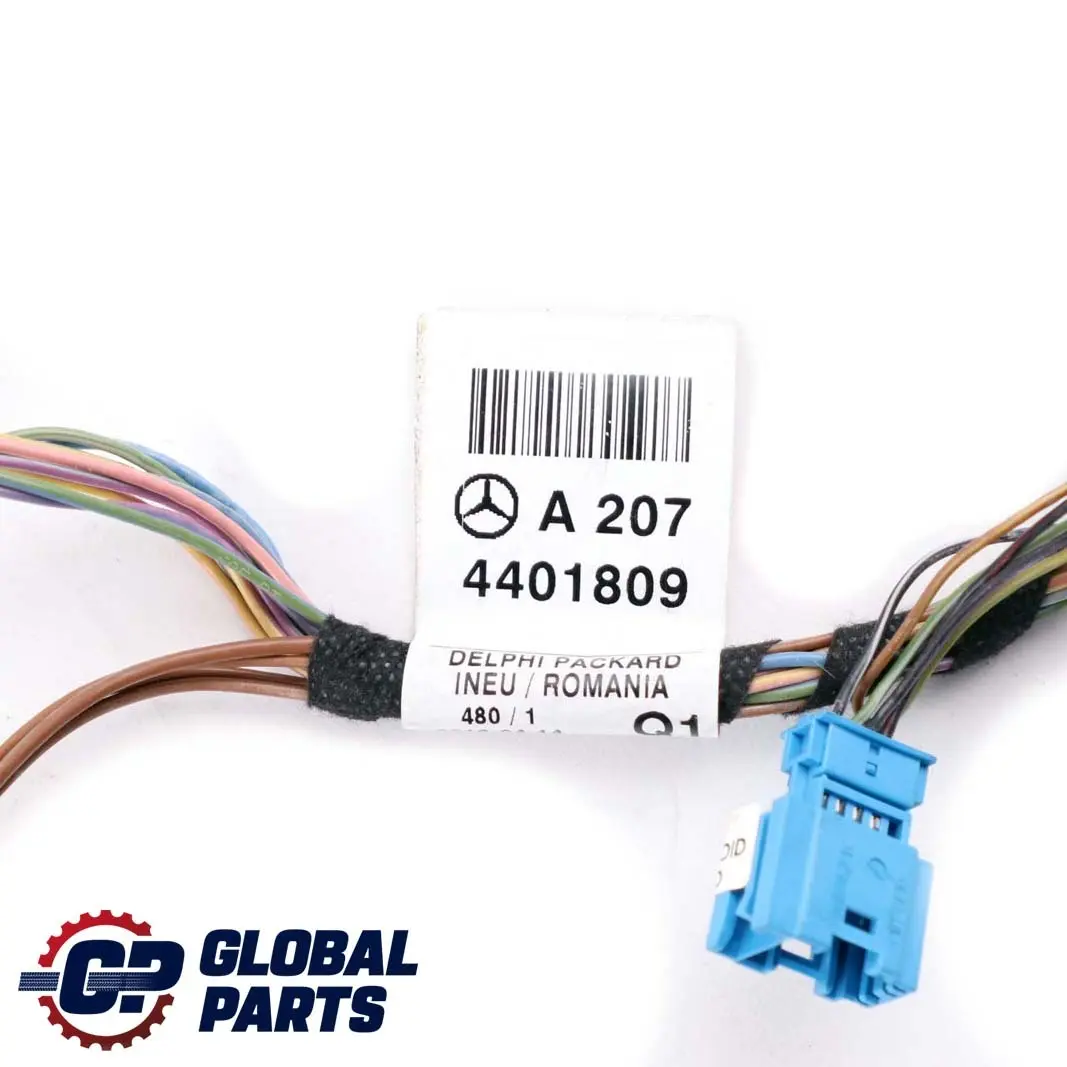 Mercedes-Benz E-Class A207 Left Door Wiring Cable Harness A2074401809