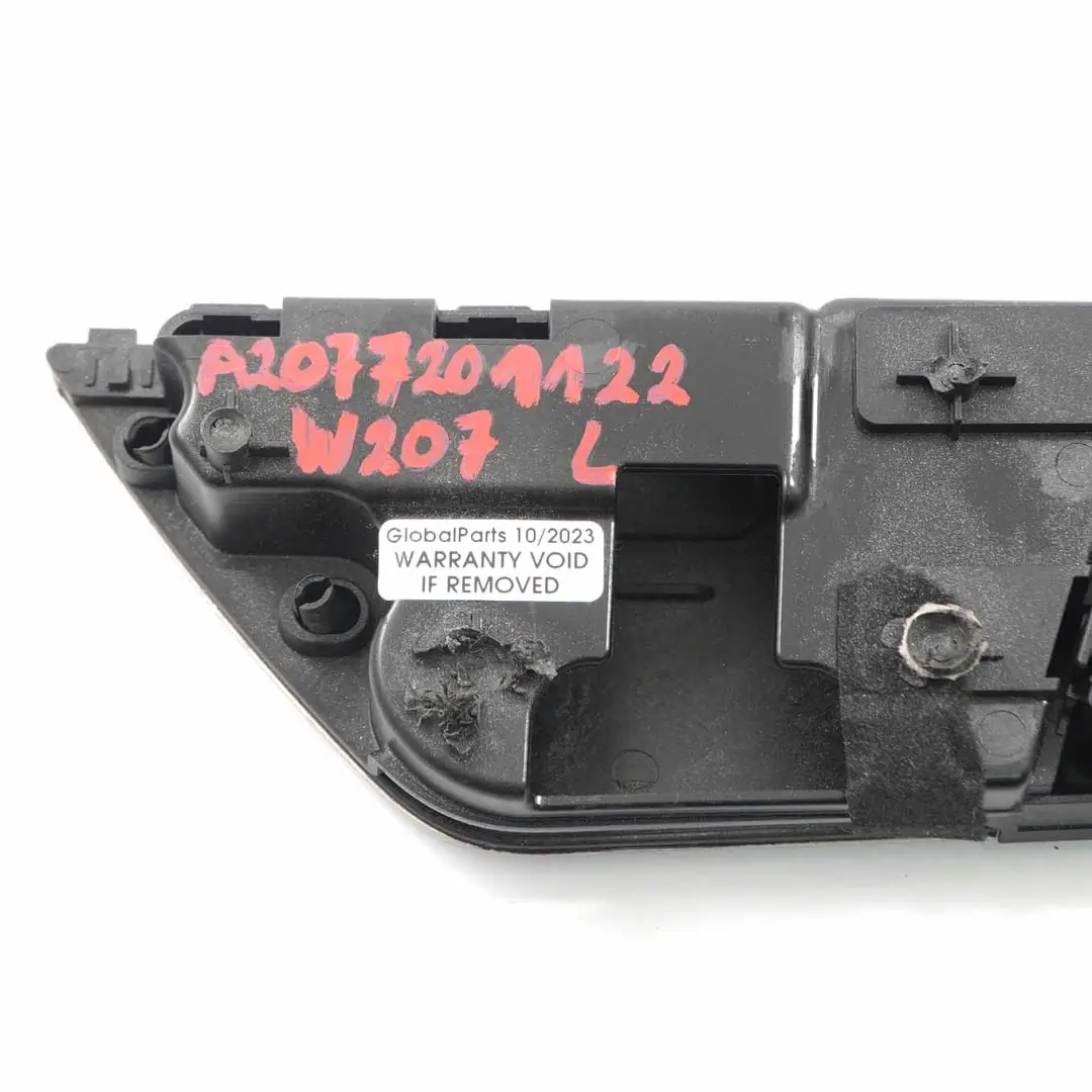 Mercedes C207 Door Handle Interior Trim Front Left N/S Lock Switch A2077201122