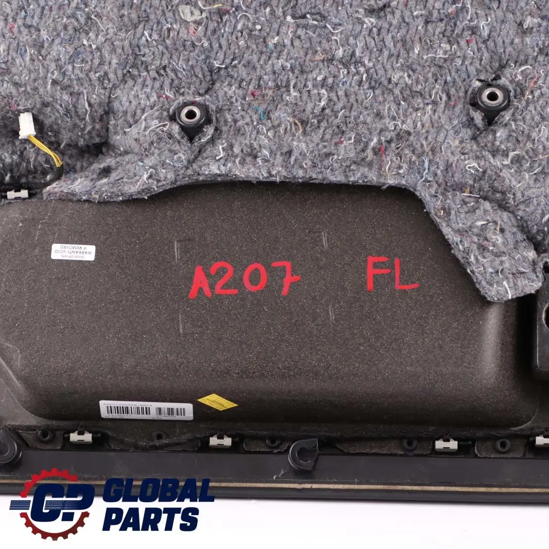 Mercedes-Benz W207 A207 Cabrio Convertible Front Left N/S Door Card Trim Panel
