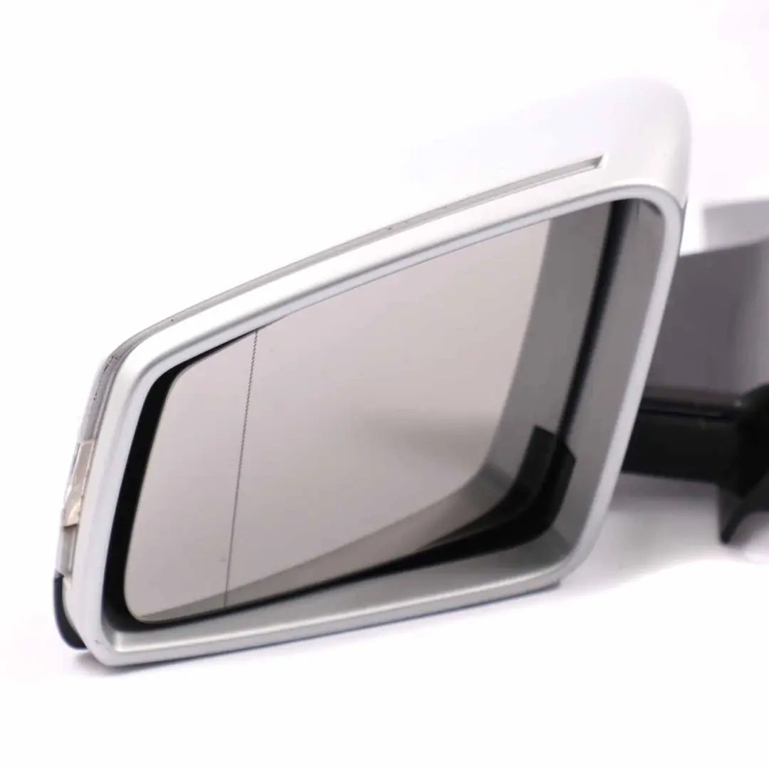 Mercedes W207 Wing Mirror Door Left N/S High Gloss Iridium Silver Metallic 775