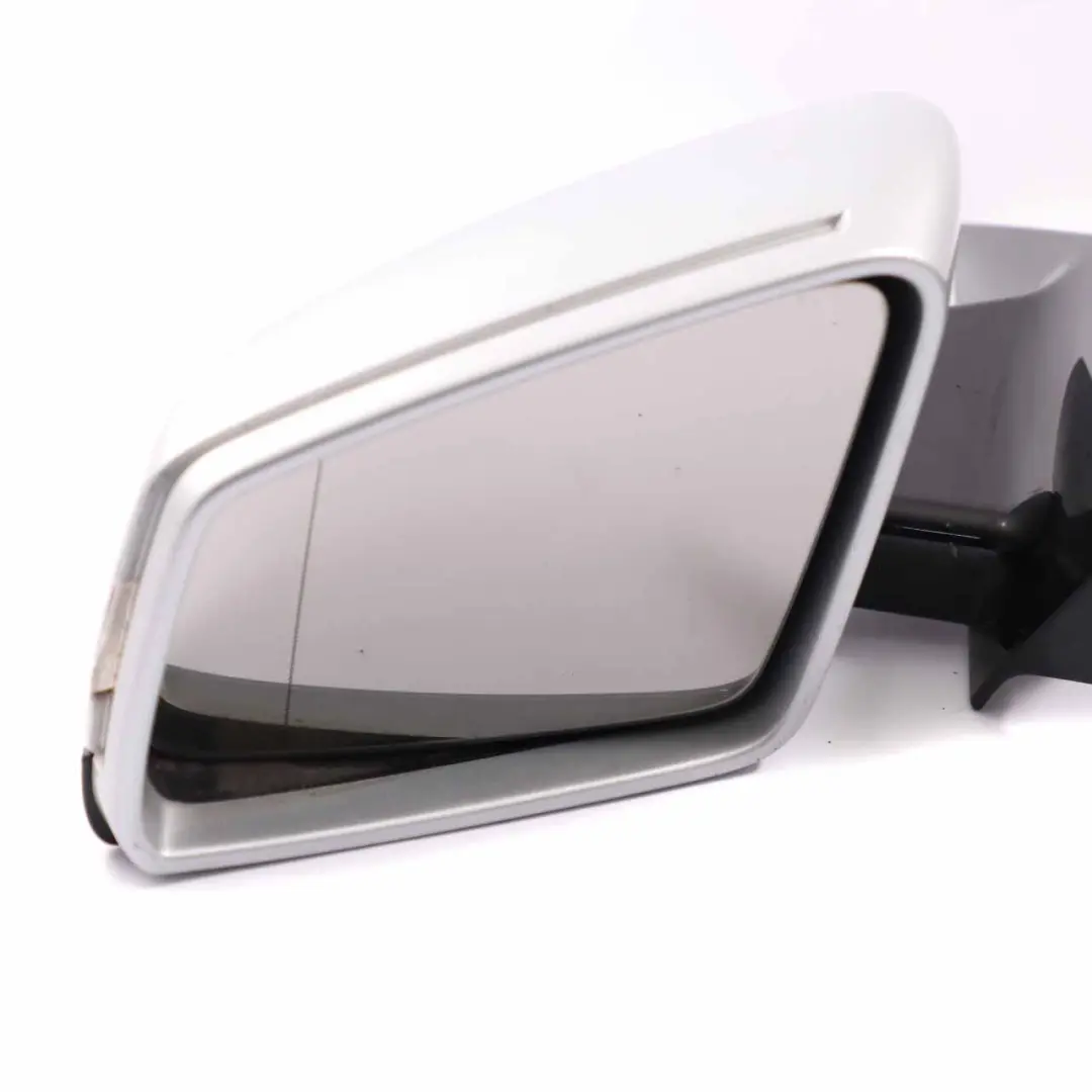 Mercedes W207 Wing Mirror Door Left N/S High Gloss Iridium Silver Metallic 775