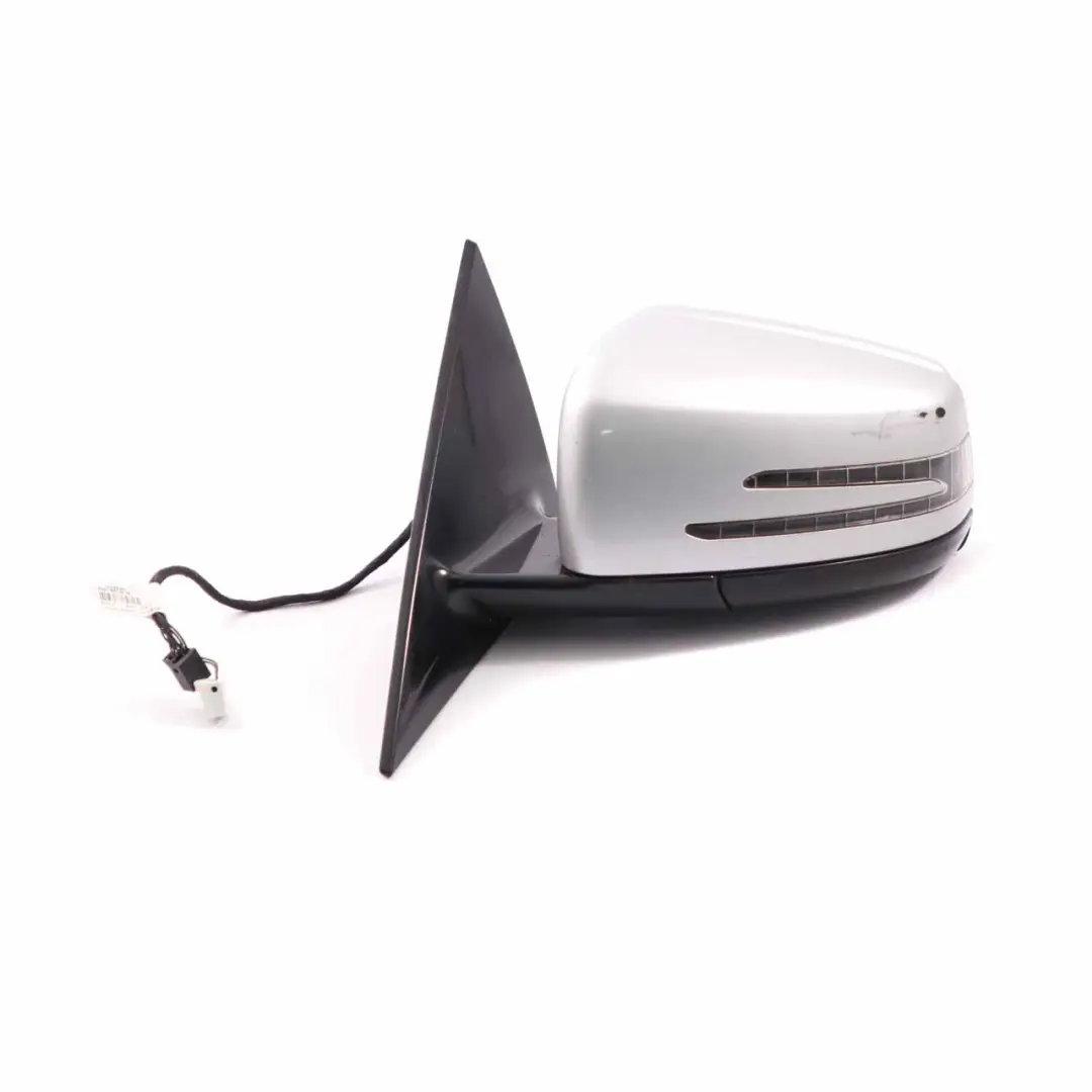 Mercedes W207 Wing Mirror Door Left N/S High Gloss Iridium Silver Metallic 775