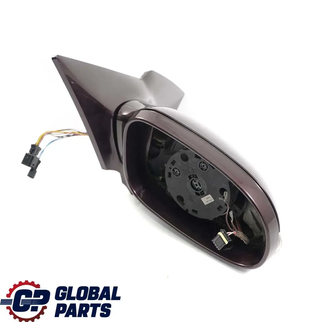 Mercedes-Benz W208 Power Fold Auto Dip Right Wing Door Mirror Almandine Black