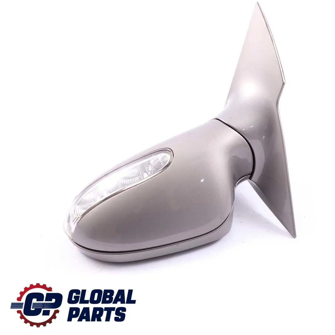 Mercedes CLK-Class C209 Left N/S Power Fold Wing Mirror Cubanite Silver 723