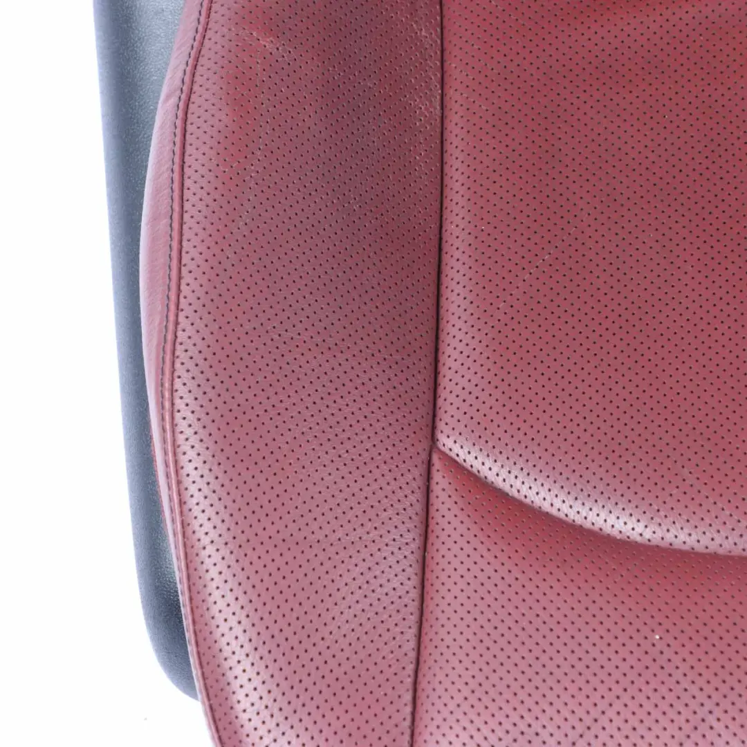 Front Seat Mercedes A209 Right O/S Leather Semi Aniline Red Climatised Memory