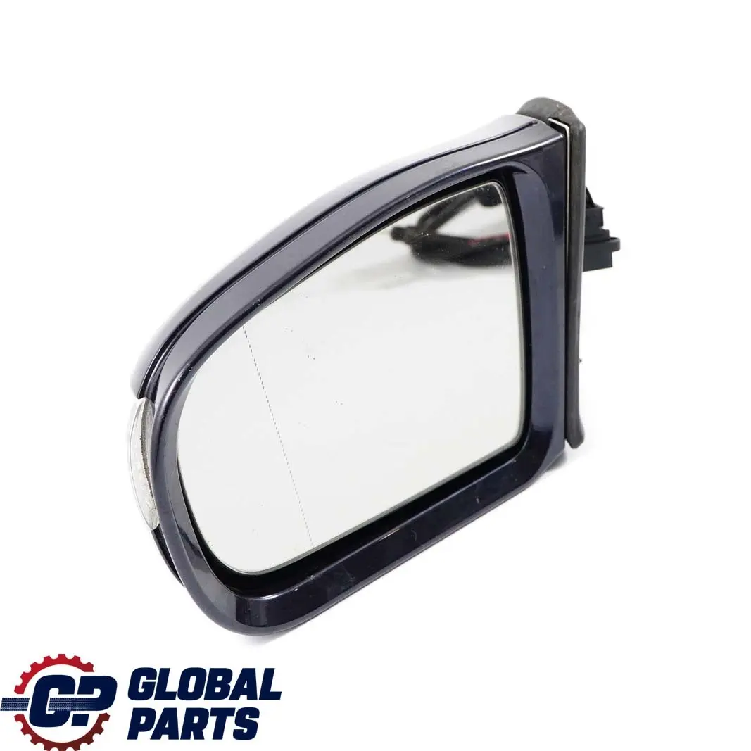 Mercedes-Benz E W210 Left N/S Wing Door Mirror Tanzanite Blue Metallic 359