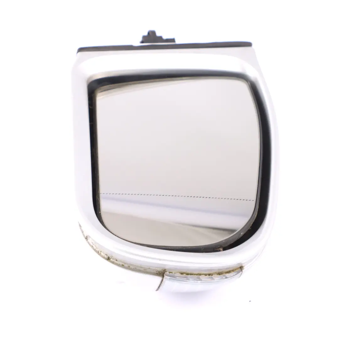 Mercedes W210 Wing Mirror Door Right O/S Outside Brilliant Silver - 9744