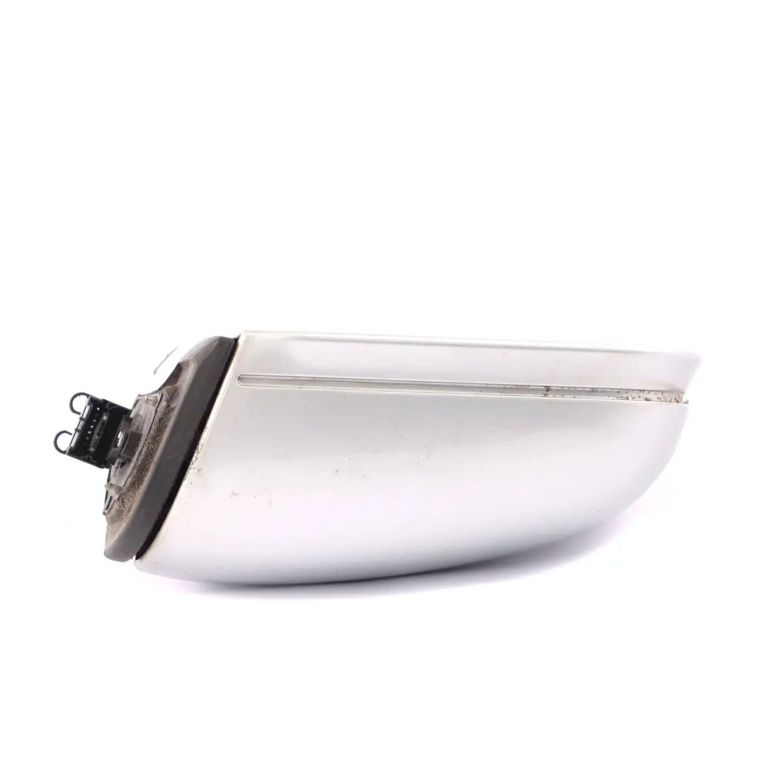 Mercedes W210 Wing Mirror Door Right O/S Outside Brilliant Silver - 9744