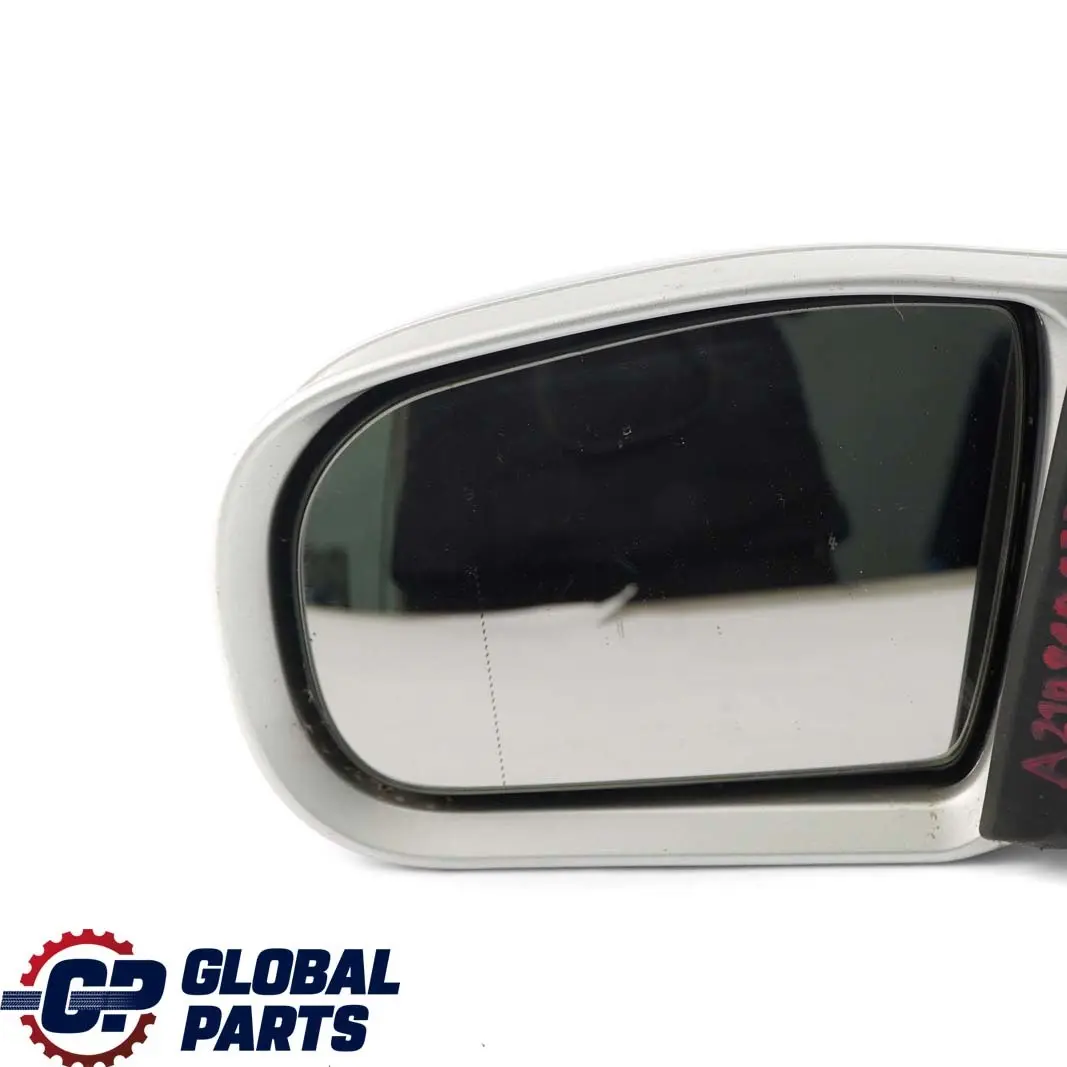 Mercedes-Benz E W210 Left N/S Wing Door Mirror Folding Brillantsilber Silver