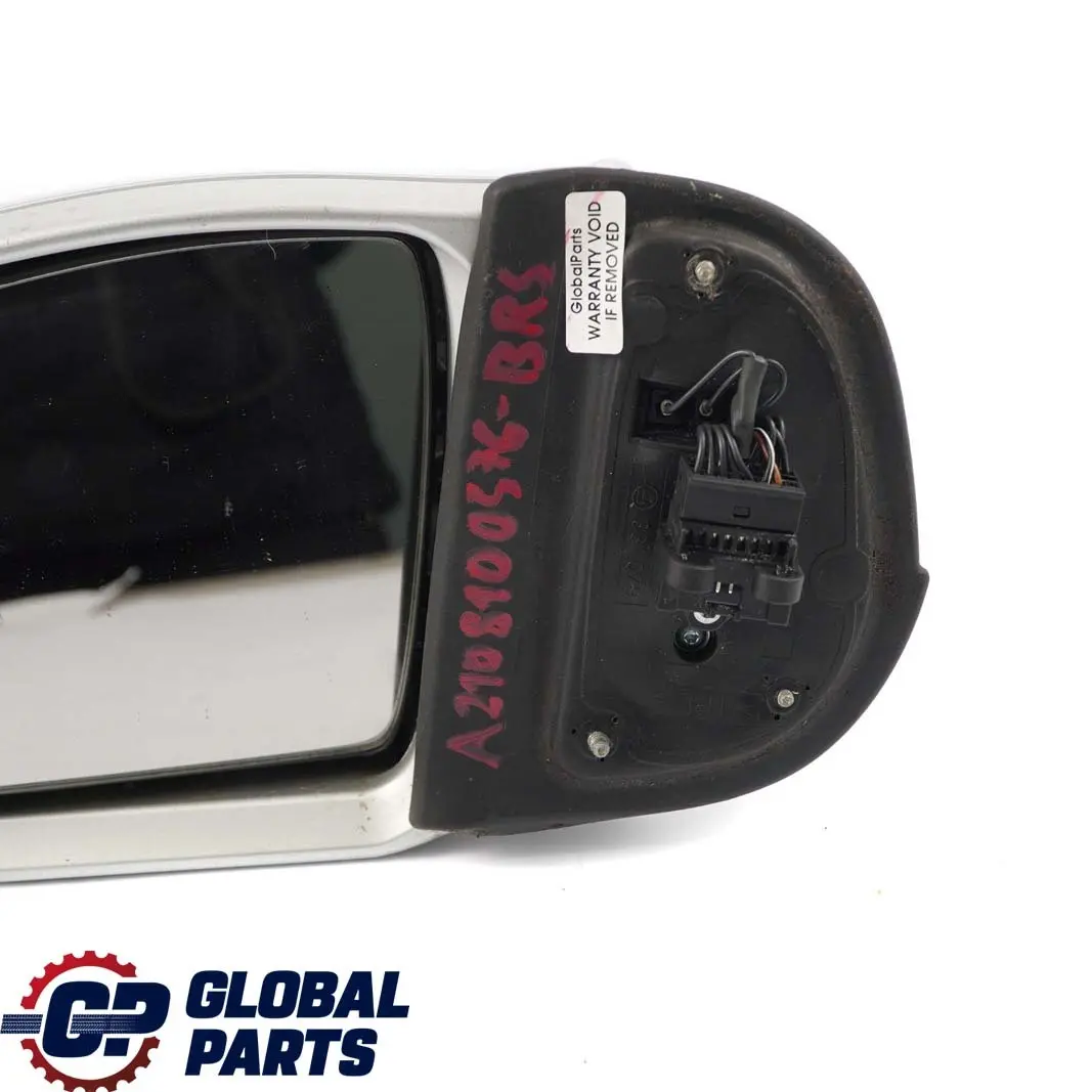 Mercedes-Benz E W210 Left N/S Wing Door Mirror Folding Brillantsilber Silver