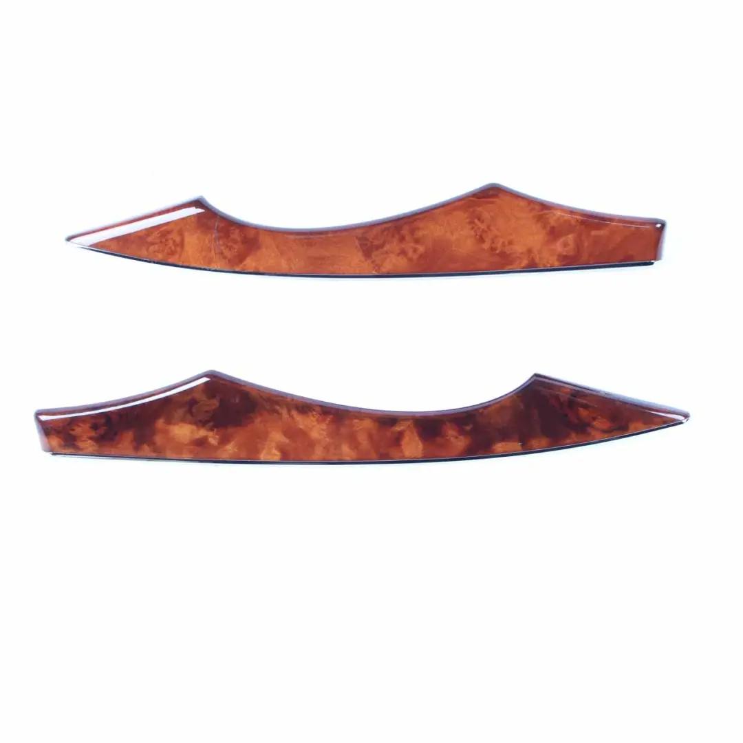 Trim Strip Set Mercedes W211 Interior Wood Dashboard Console Door Trim Strip Set