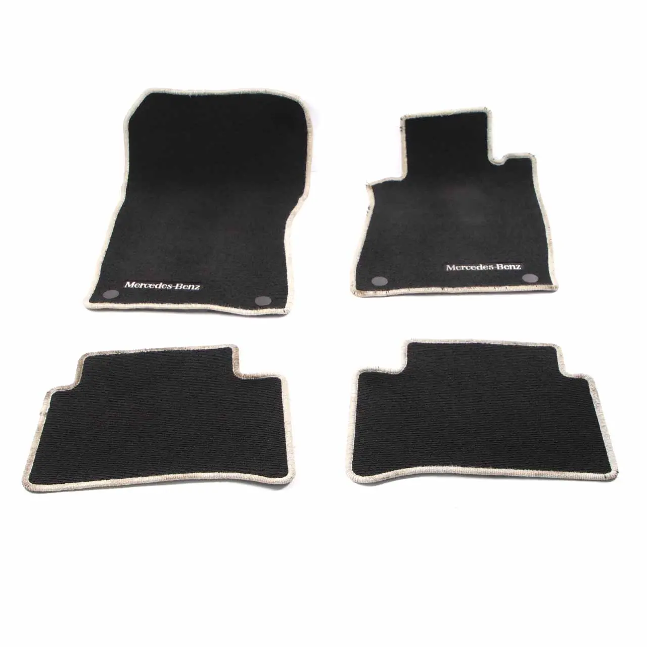 Mercedes W211 Floor Mats Set Interior Front Rear Floor Covers Black A2116801248