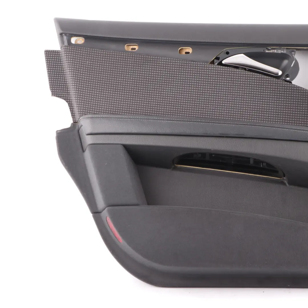 Mercedes W211 Door Card Front Left N/S Door Trim Panel Cloth Fabric Anthracite