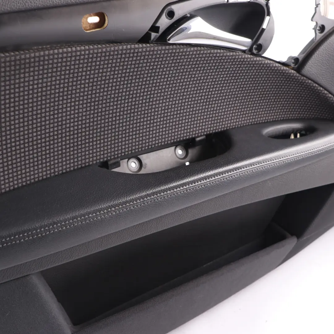 Mercedes W211 Door Card Front Left N/S Door Trim Panel Cloth Fabric Anthracite