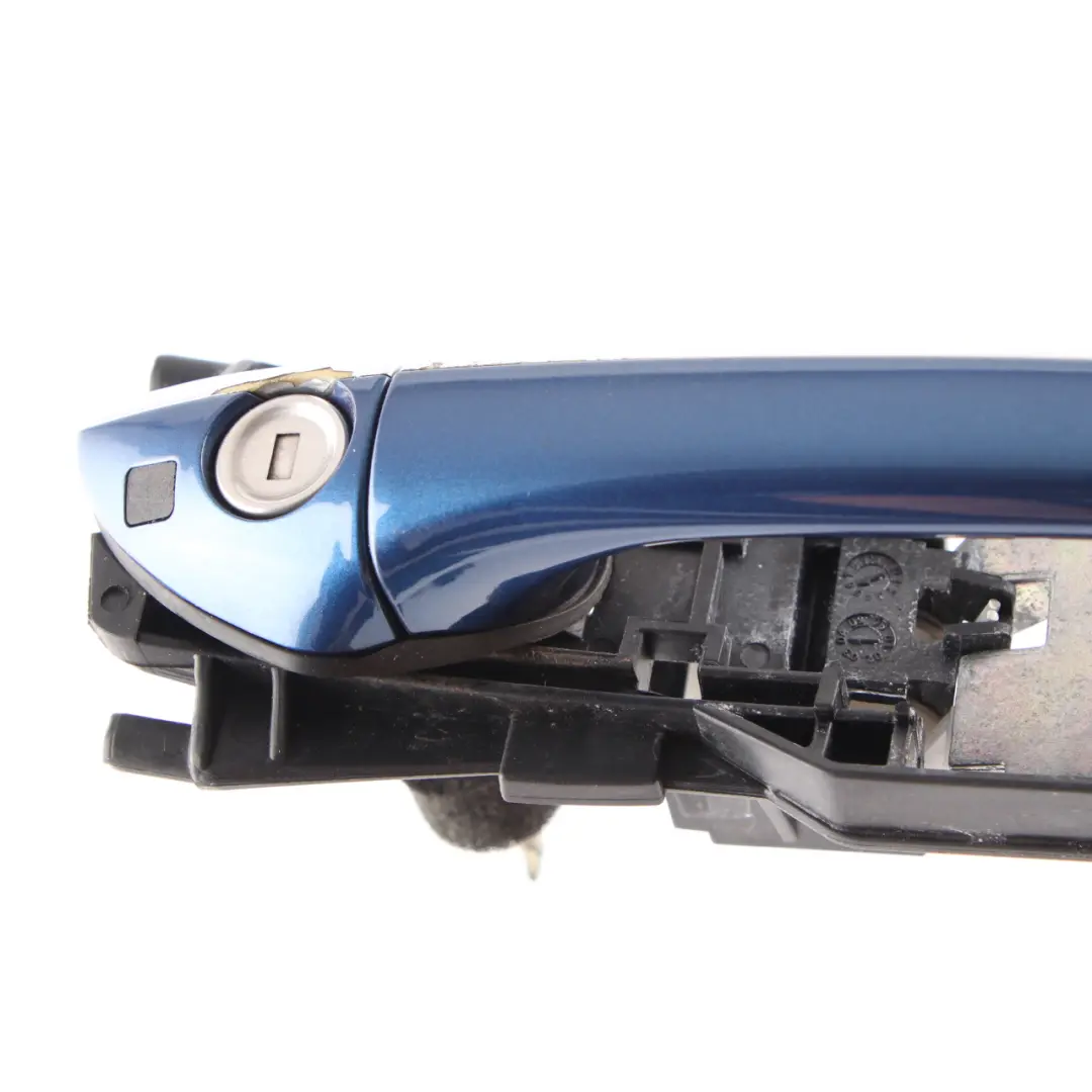 Door Handle Mercedes W203 W211 Grab Front Right O/S Jaspis Blue Metallic - 345