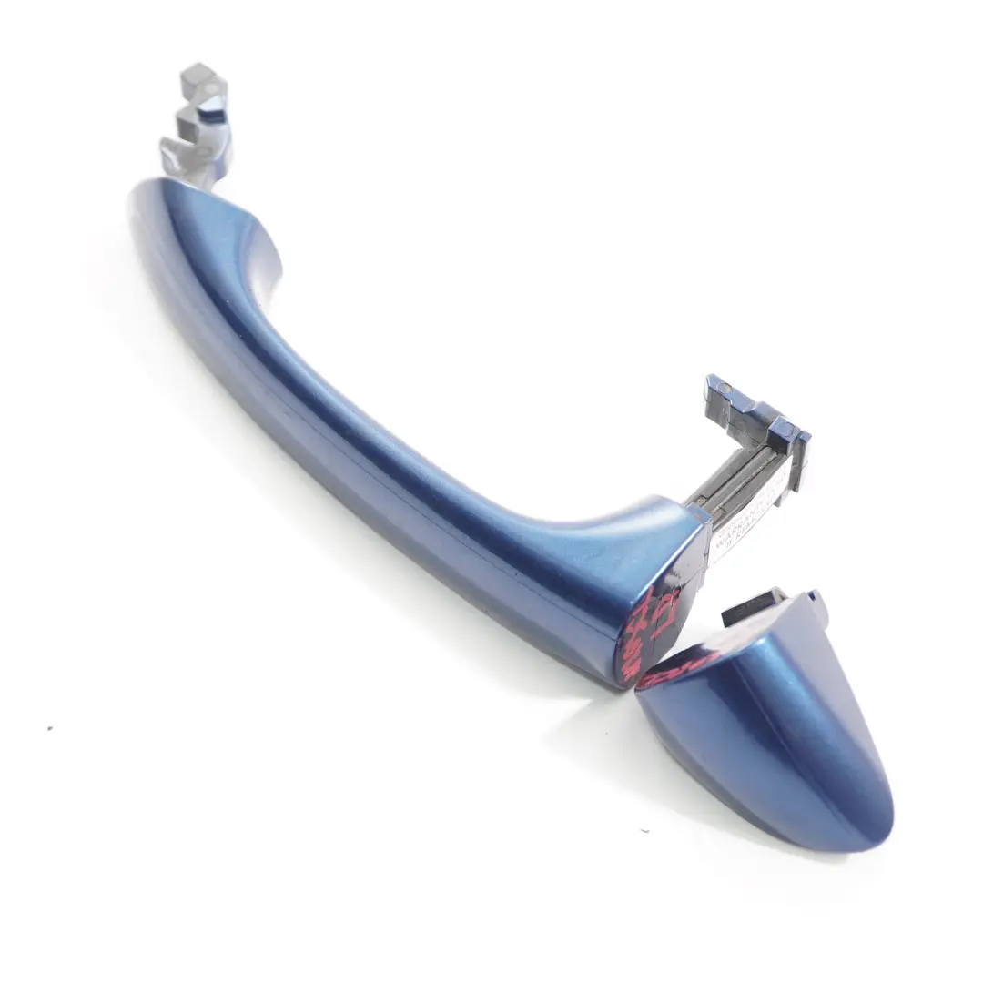 Door Handle Mercedes W203 W211 Grab Front Left N/S Jaspis Blue Metallic - 345