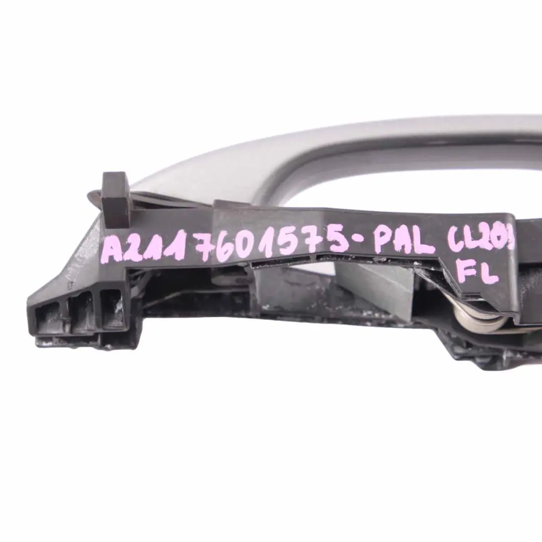 Mercedes CL203 Door Handle Grab Front Left N/S Outside Palladium Silver 792