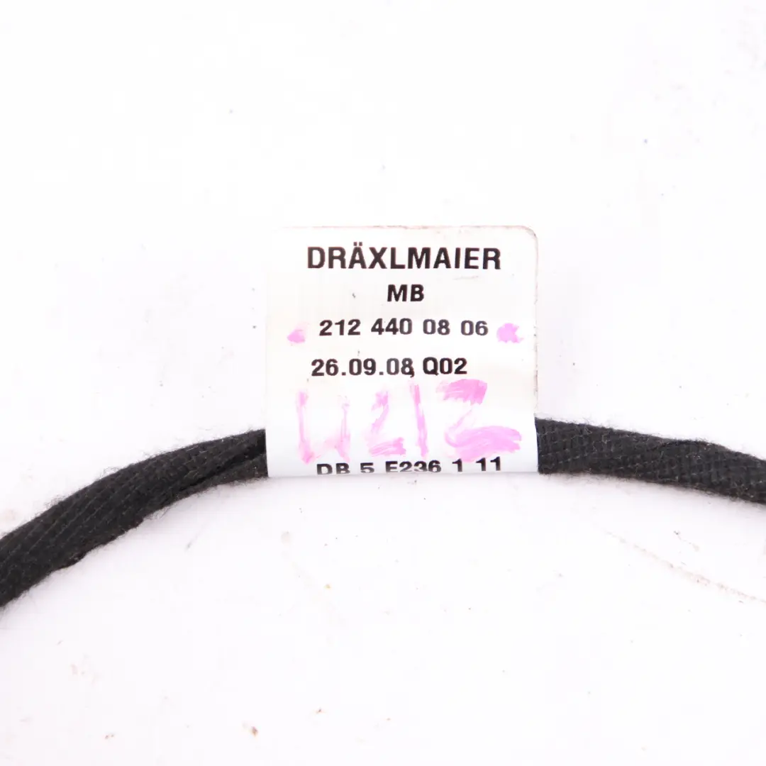 Dashboard Cable Mercedes-Benz W212 Console Ambiance Lightning Wiring A2124400806