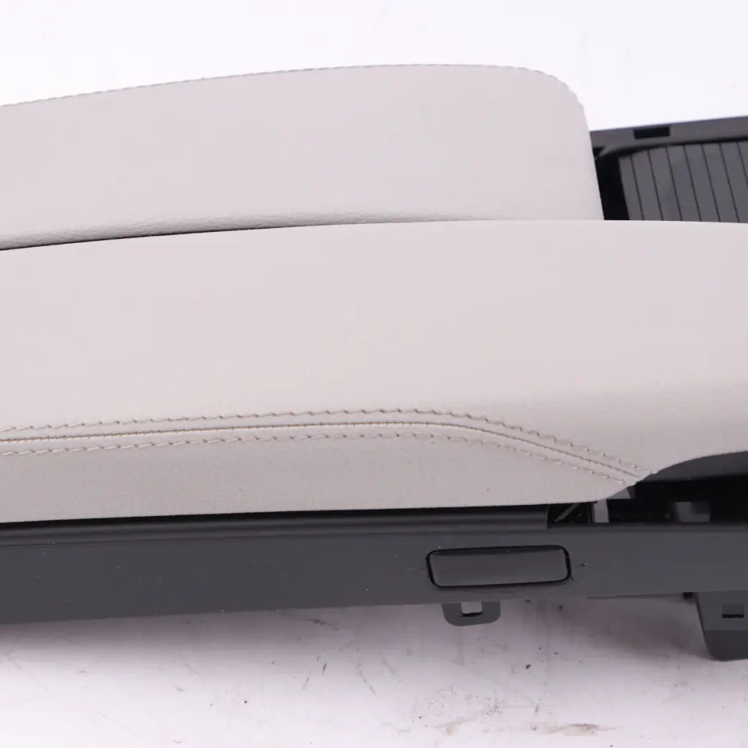 Armrest Front Mercedes W212 Cover Centre Console Tray Leather Grey A2046801339