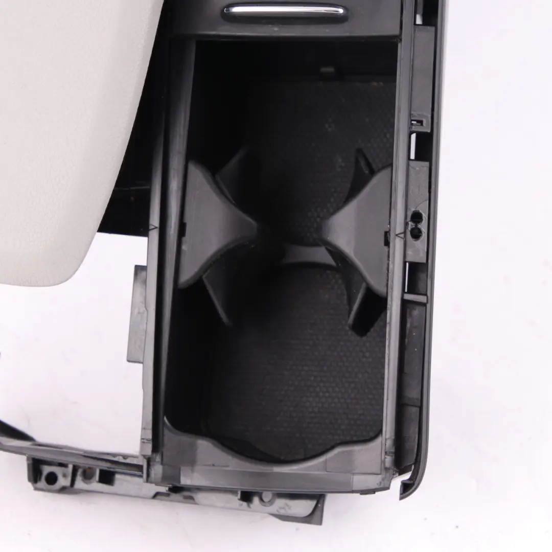 Armrest Front Mercedes W212 Cover Centre Console Tray Leather Grey A2046801339