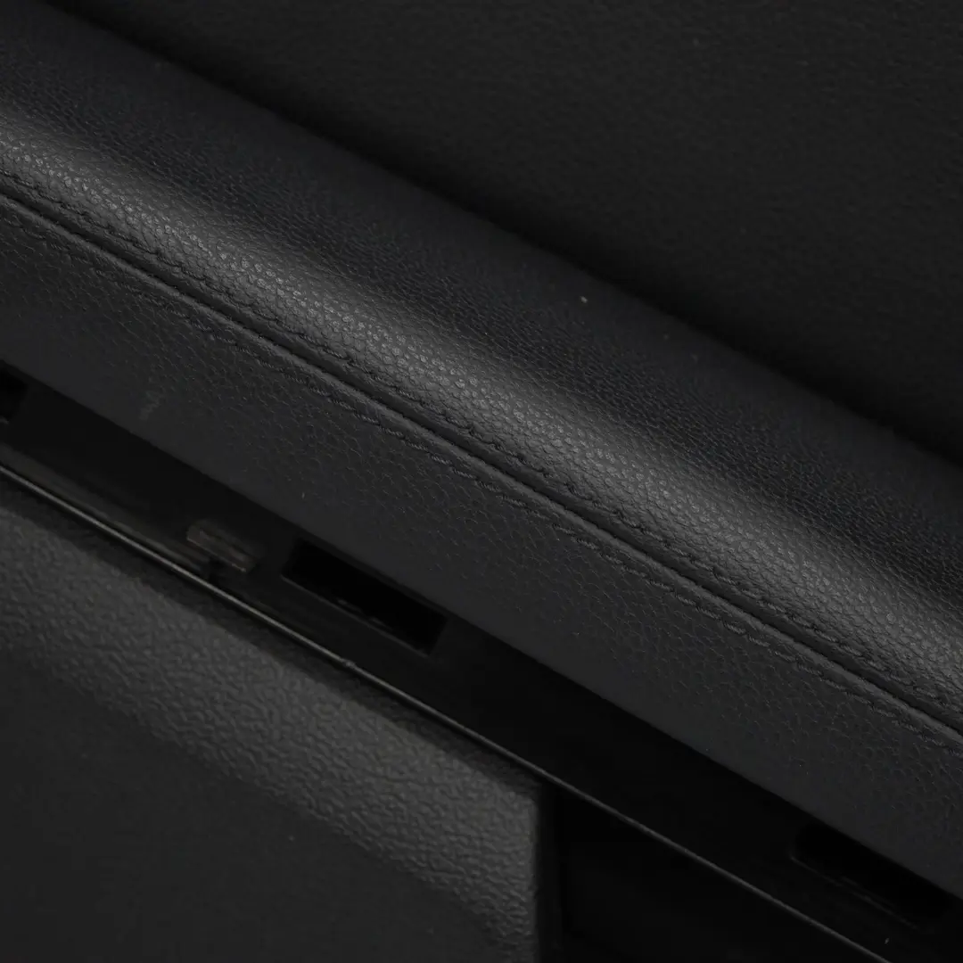Mercedes W212 Door Card Front Left N/S Trim Panel Black Leather Anthracite