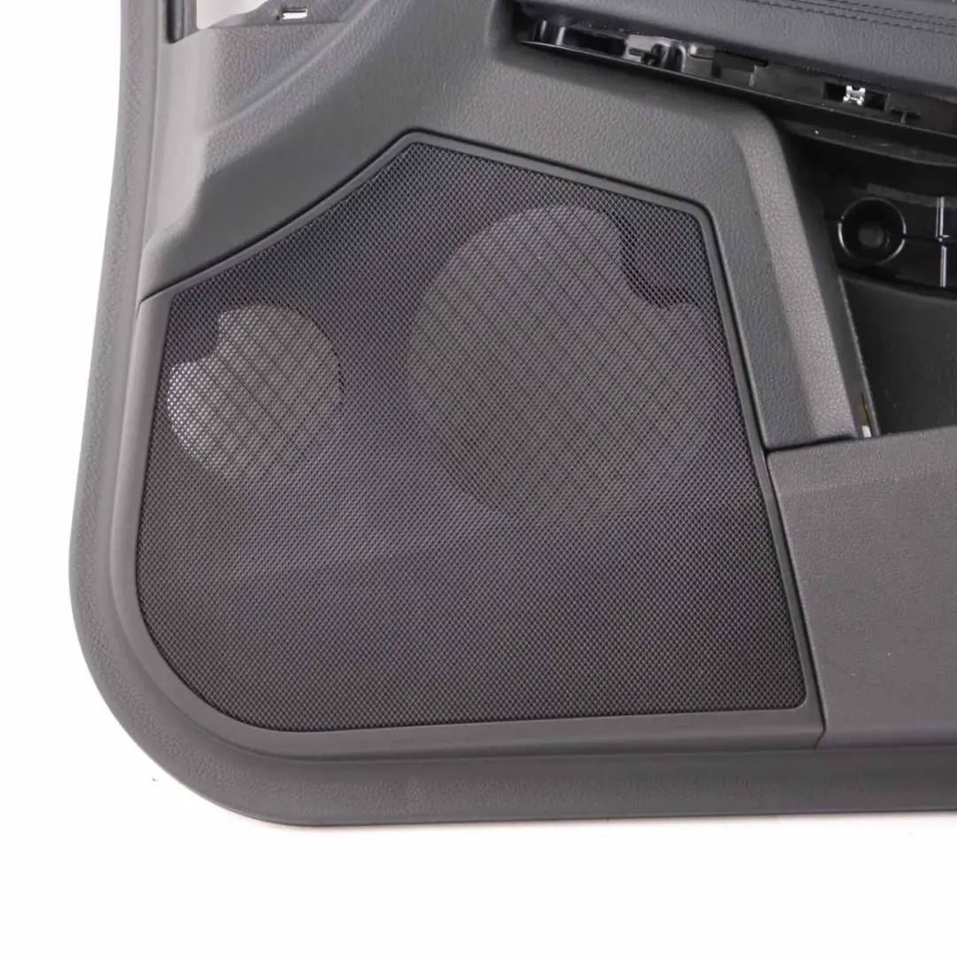 Mercedes W212 Door Card Front Right O/S Door Trim Panel Black Leather