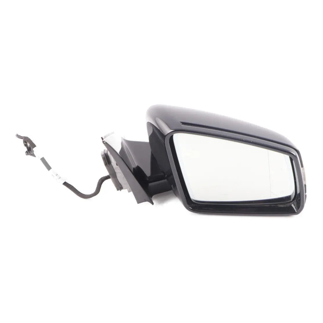 Mercedes W212 Wing Mirror Door Right O/S Obsidian Black Metallic 197